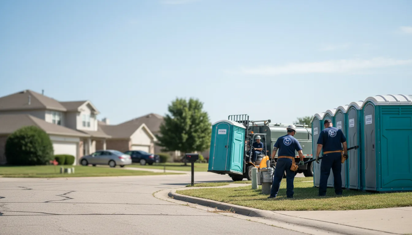 Porta Potty Rental in Colfax, WI near me